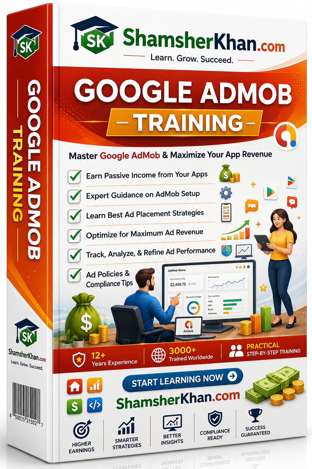 تدريب Google AdMob: مباشر عبر الإنترنت