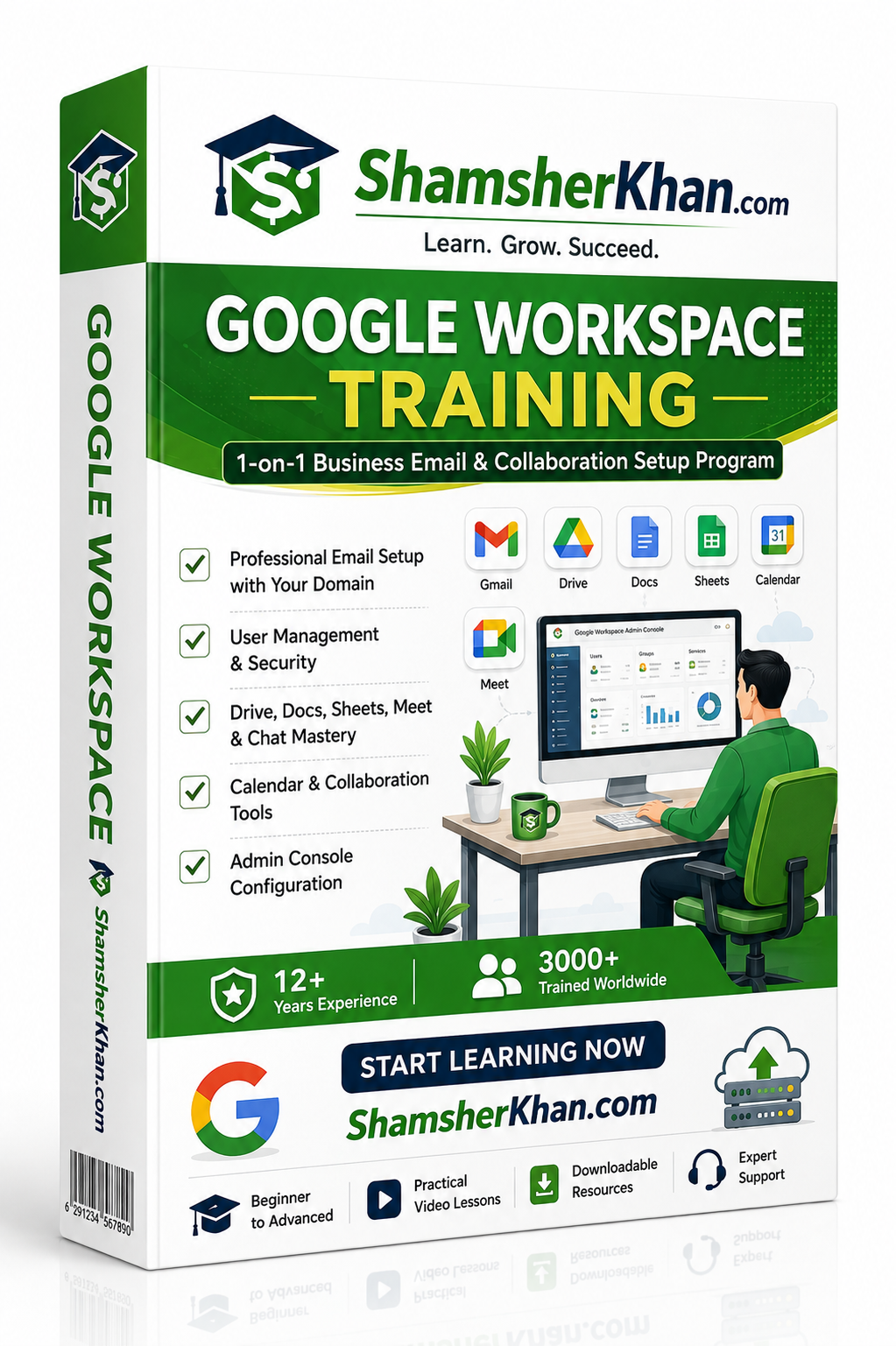 تدريب Google Workspace مباشر لمدة 7 أيام 1-1