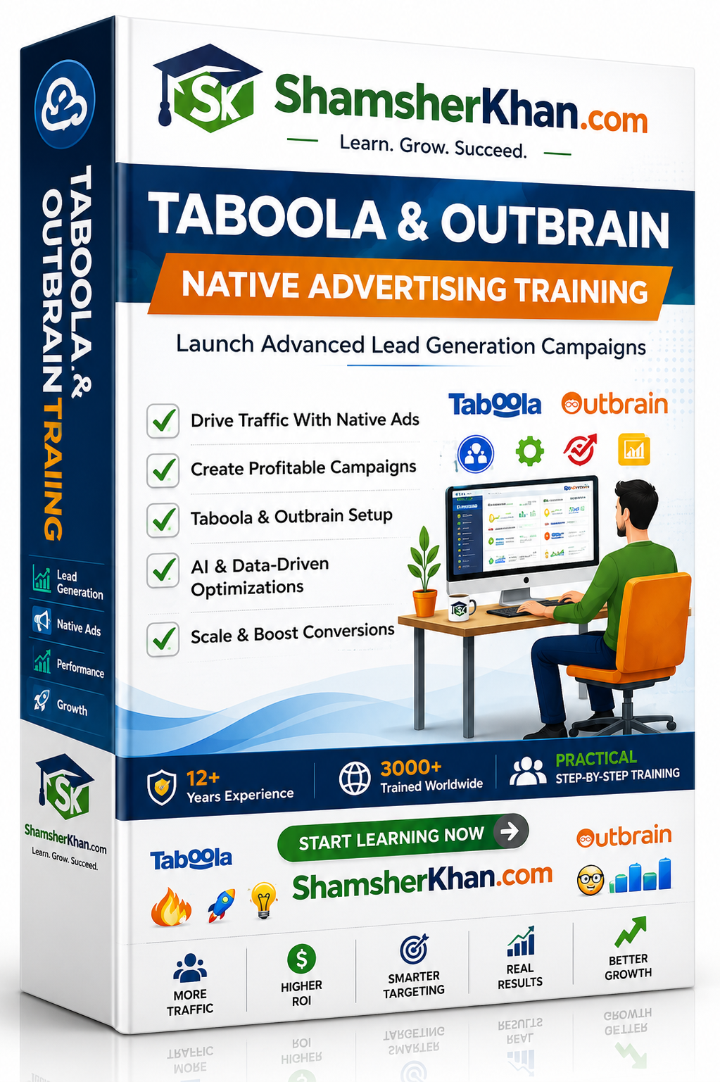 Publicidad nativa Taboola/Outbrain: 7 días de capacitación individualizada en vivo