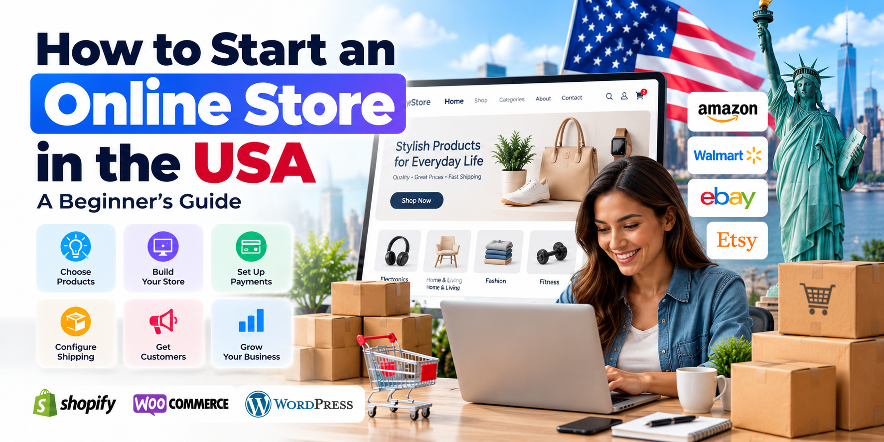 How to Start an Online Store in the USA: Complete 2026 Guide ...