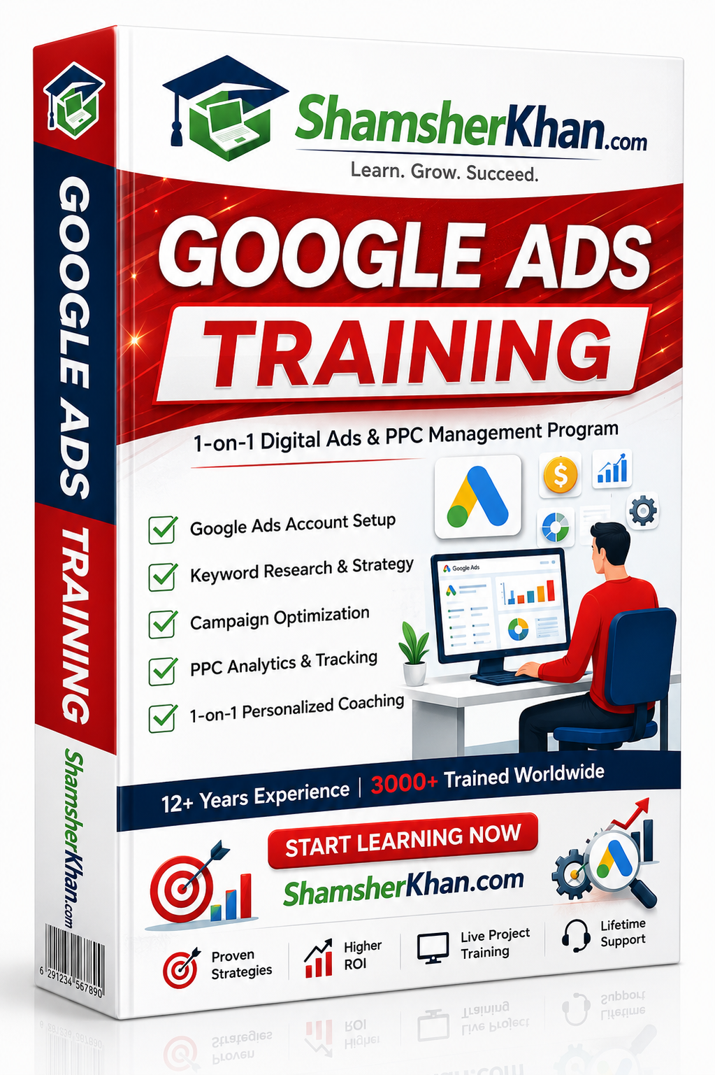 التدريب على إدارة إعلانات Google PPC - 7 أيام مباشرة عبر الإنترنت